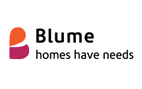 Blume homes have needs Logo