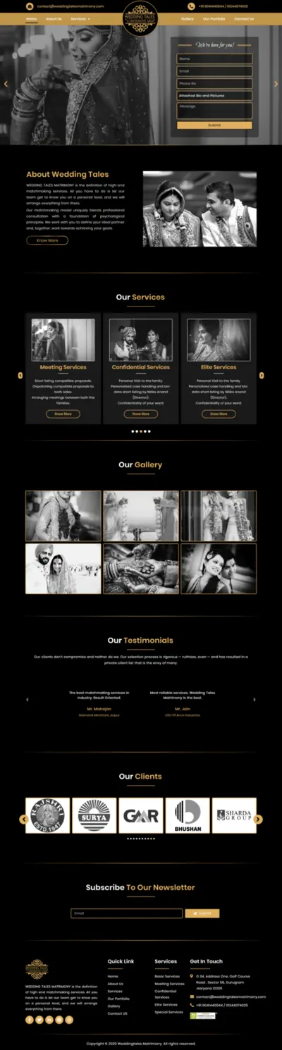 Wedding Tales Matrimony