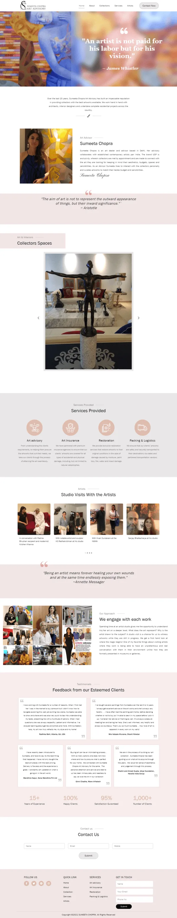 Sumeeta Chopra Art Advisory